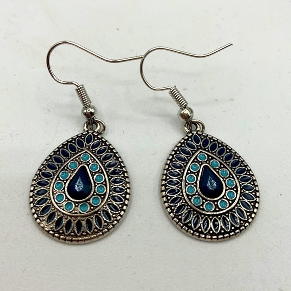 Boho 3 Pc. Earrings Set New! #3 - Picture 3 of 4